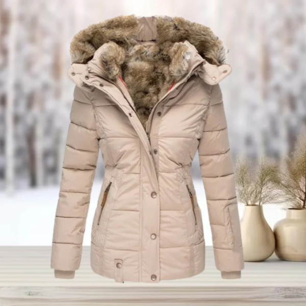 Vera® | Winterjas met Bontkraag