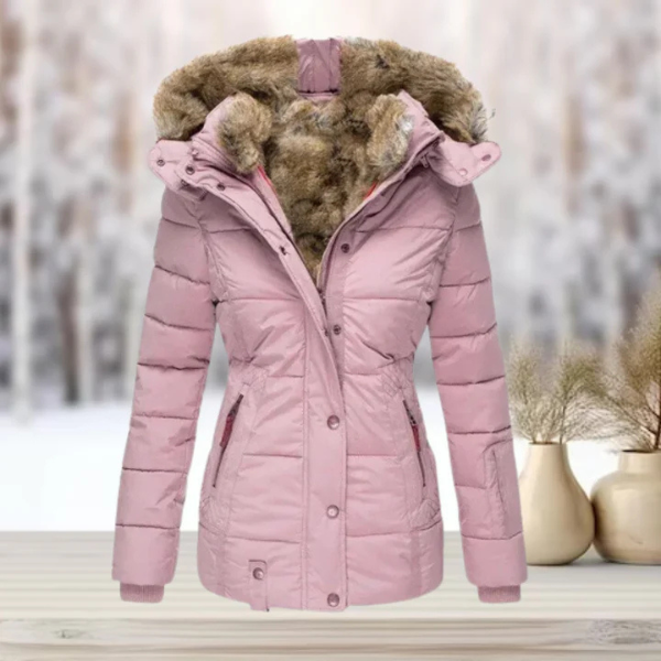 Vera® | Winterjas met Bontkraag