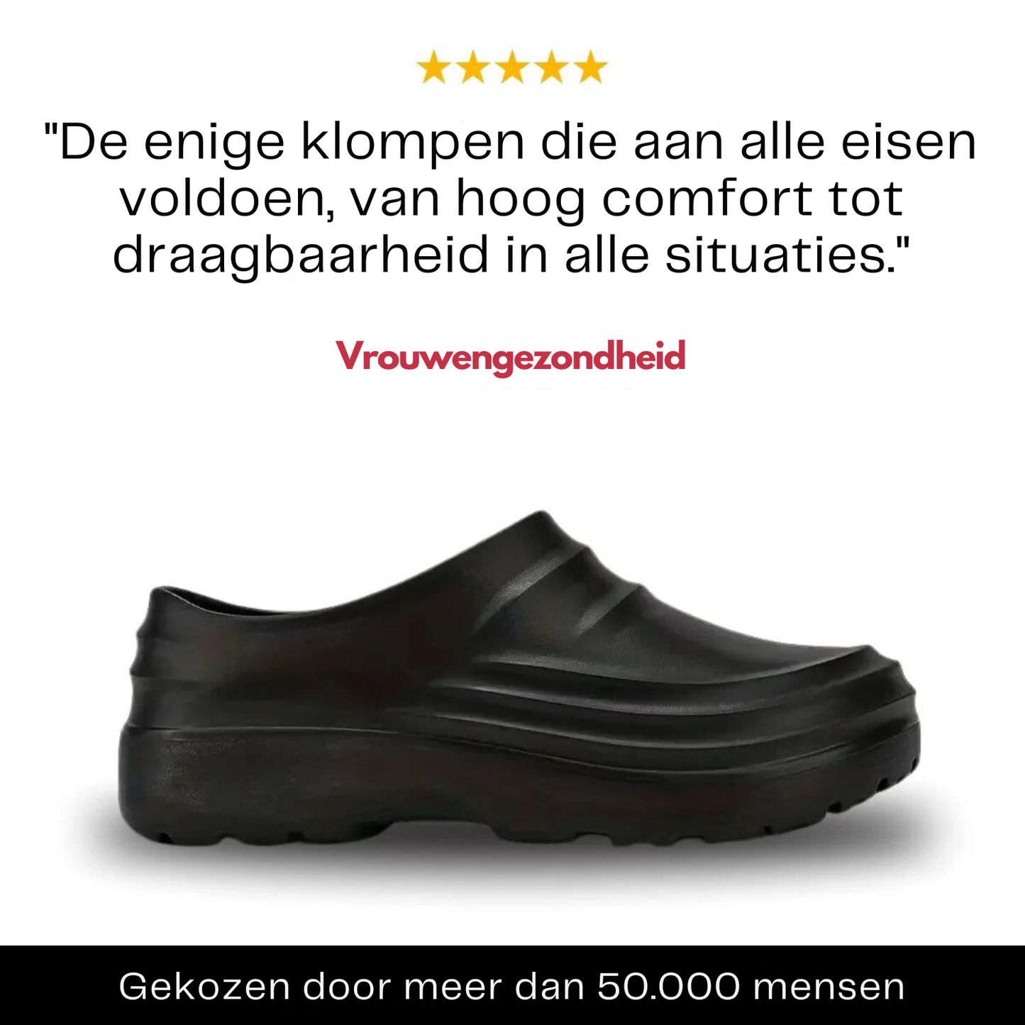 WarmStep - Comfortabele, veilige en antislip klompen