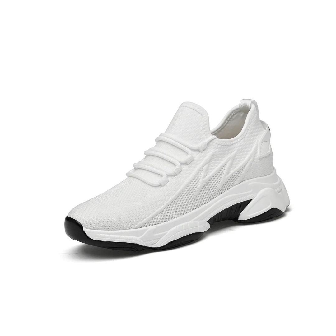 Sneakers met verhoogde zool