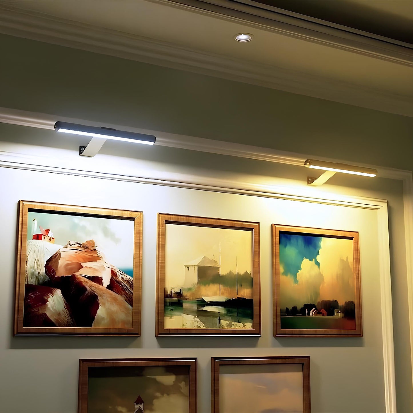 Snoerloze Wanddecoratie Lamp