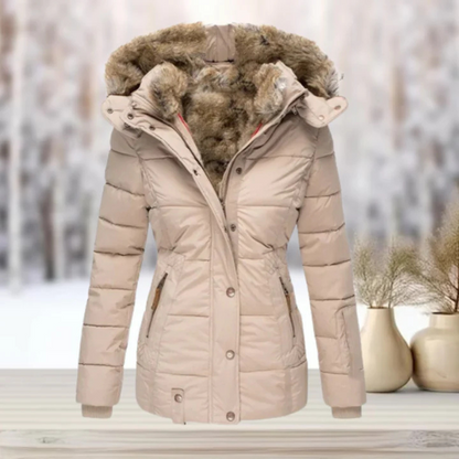 Vera® | Winterjas met Bontkraag