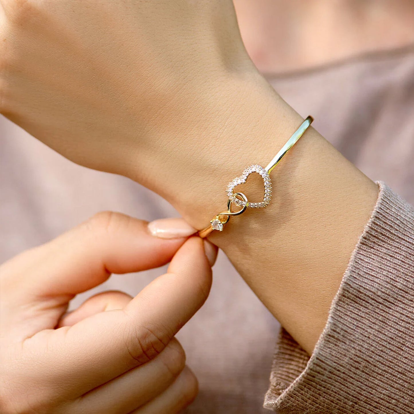 Eeuwige Liefde Armband - Voor Altijd Bij Jou
