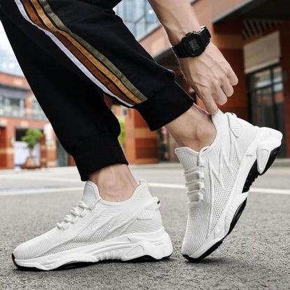 Sneakers met verhoogde zool
