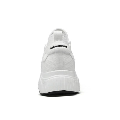 Sneakers met verhoogde zool