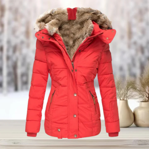 Vera® | Winterjas met Bontkraag