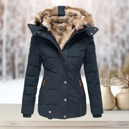 Vera® | Winterjas met Bontkraag