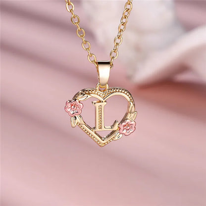 Valentijns Harten Letter Ketting