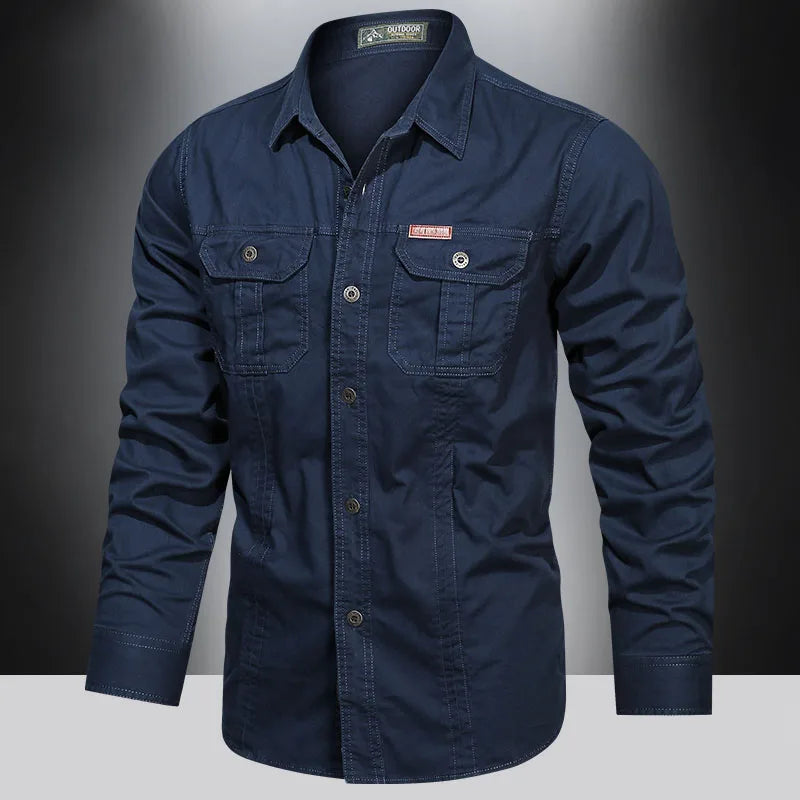 2025 Cargo Shirt Mannen