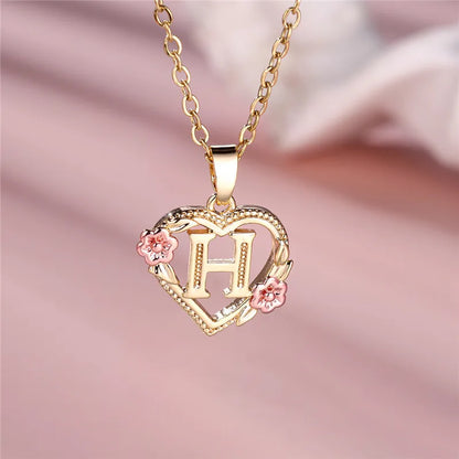 Valentijns Harten Letter Ketting