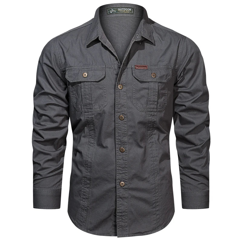 2025 Cargo Shirt Mannen