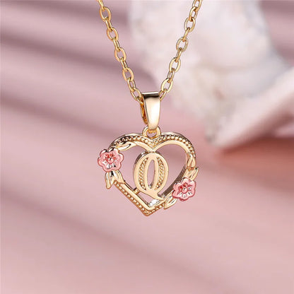 Valentijns Harten Letter Ketting
