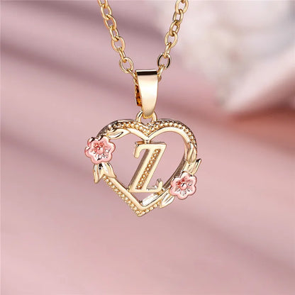 Valentijns Harten Letter Ketting