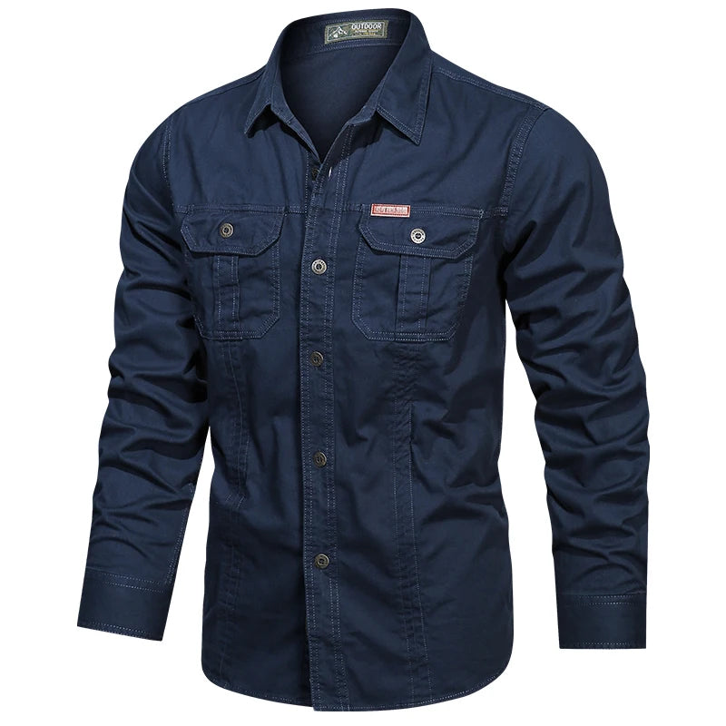 2025 Cargo Shirt Mannen