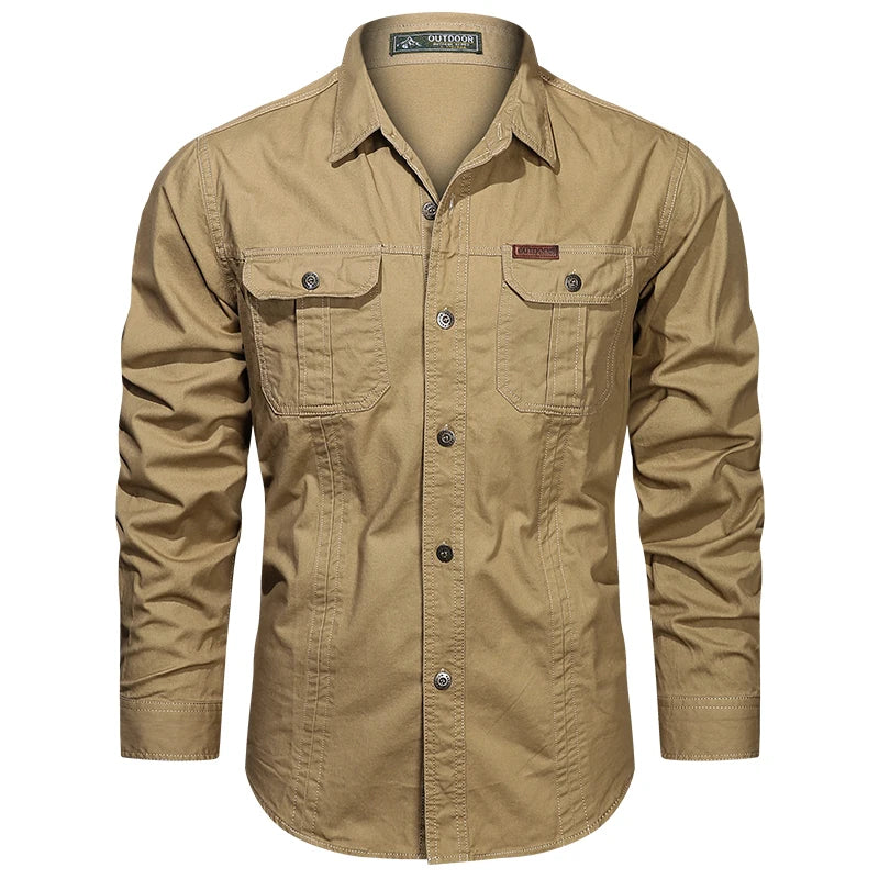 2025 Cargo Shirt Mannen