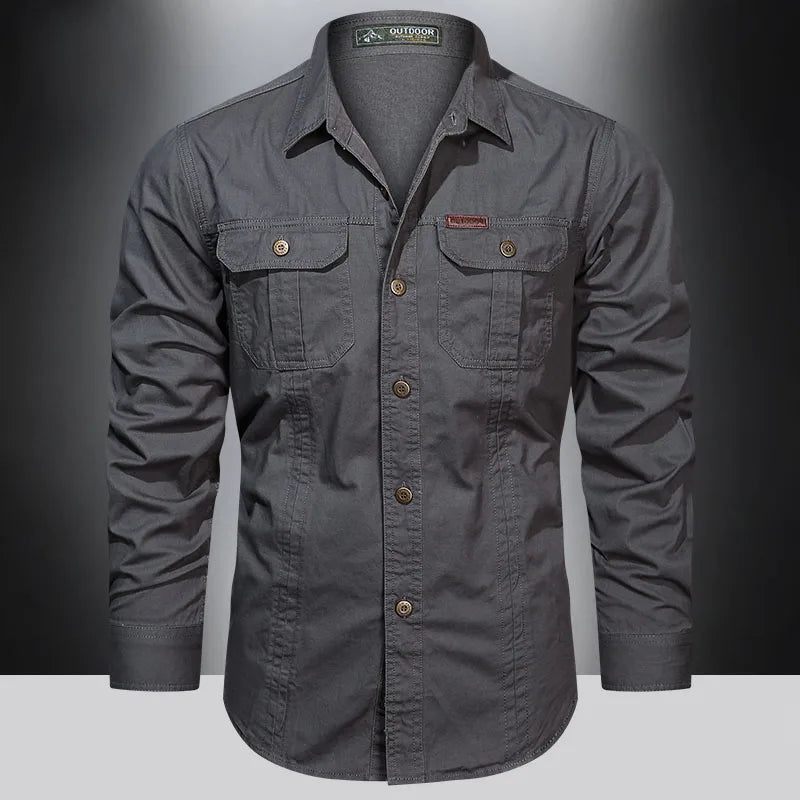 2025 Cargo Shirt Mannen