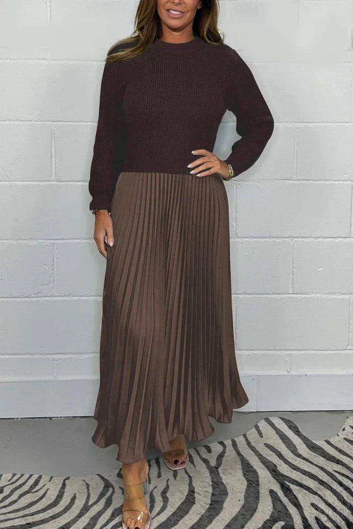 Olivia | Elegante Jurk-Trui 2-in-1